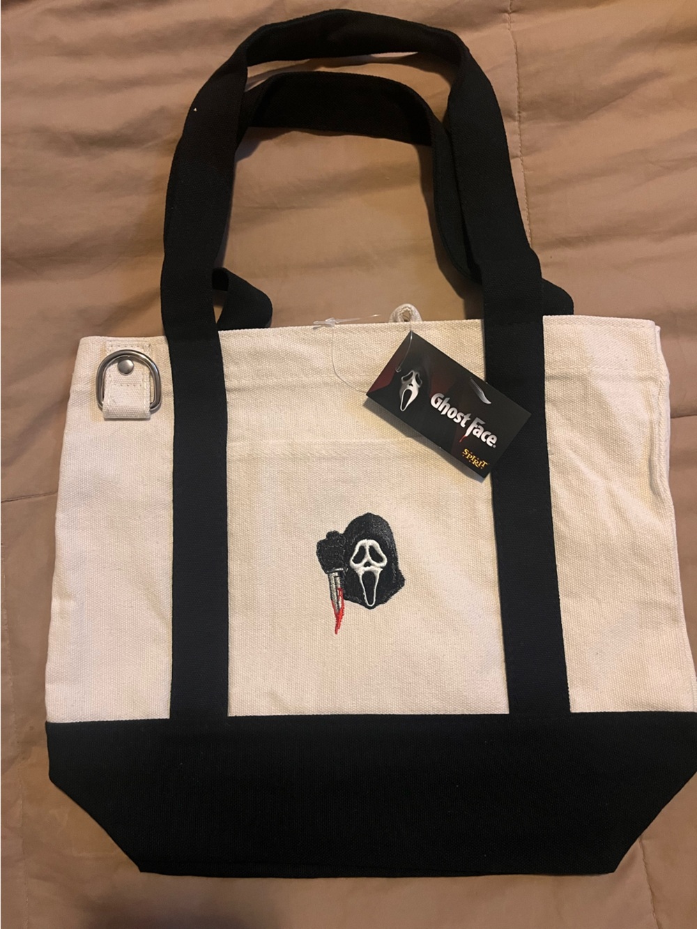 Scream Canvas Tote Bag from Spirit Halloween